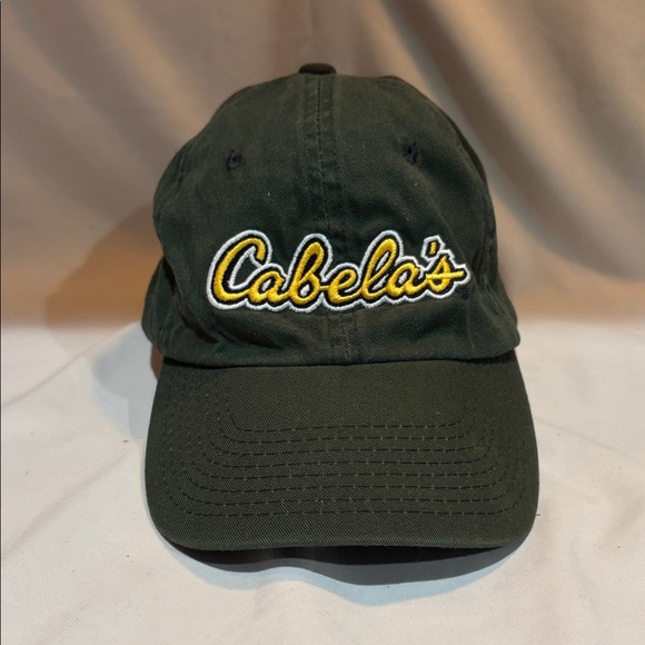 Cabela's Other - Cabela's Dark Green Cap with Yellow Logo